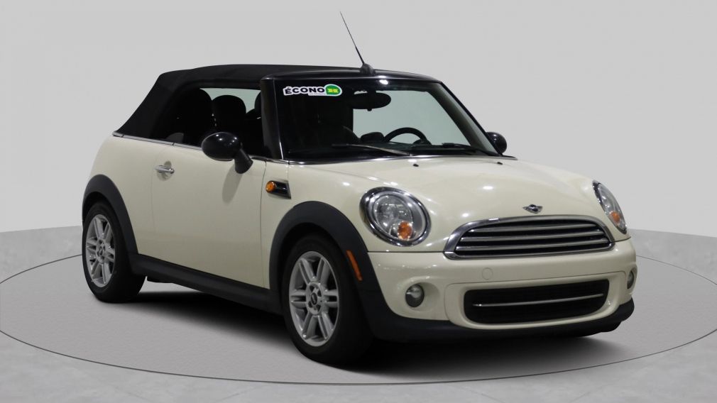 2014 Mini Cooper 2dr AUTO A/C GR ELECT MAGS CUIR TOIT BLUETOOTH #0