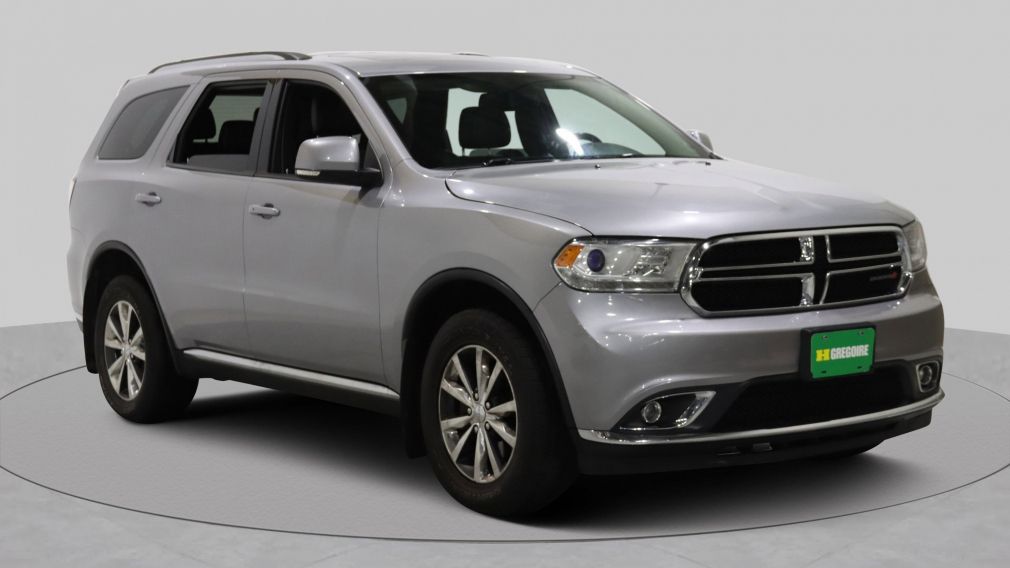 2016 Dodge Durango Limited AWD AUTO A/C GR ELECT MAGS CUIR TOIT NAVIG #0