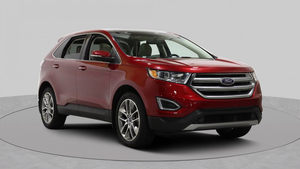 2016 Ford EDGE Titanium AWD AUTO A /C GR ELECT MAGS CUIR TOIT NAV #0