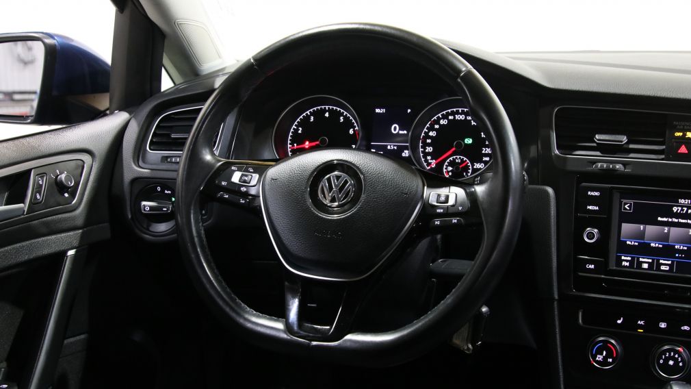2019 Volkswagen Golf Comfortline AUTO ACGR ELEC MAGS CAM RECULE BLUETOO #14