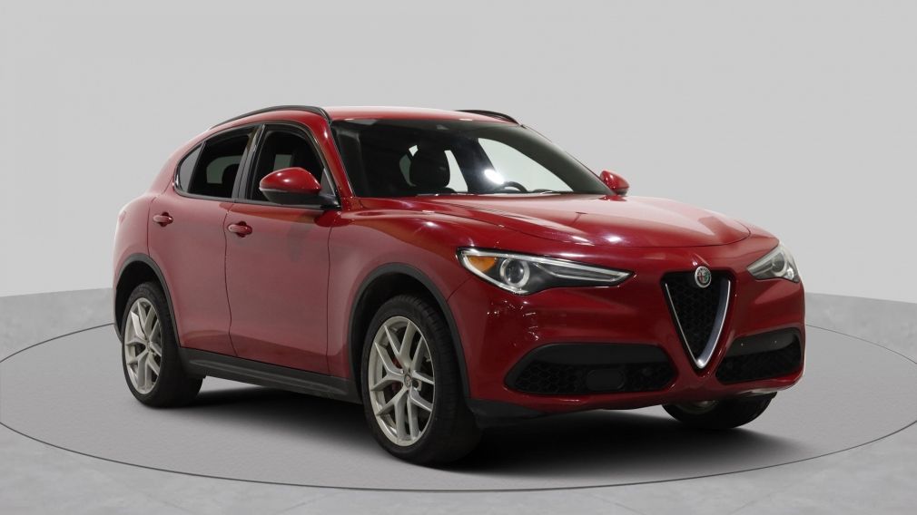 2018 Alfa Romeo Stelvio Ti Sport AWD AUTO A/C GR ELECT MAGS CUIR CAMERA BL #0