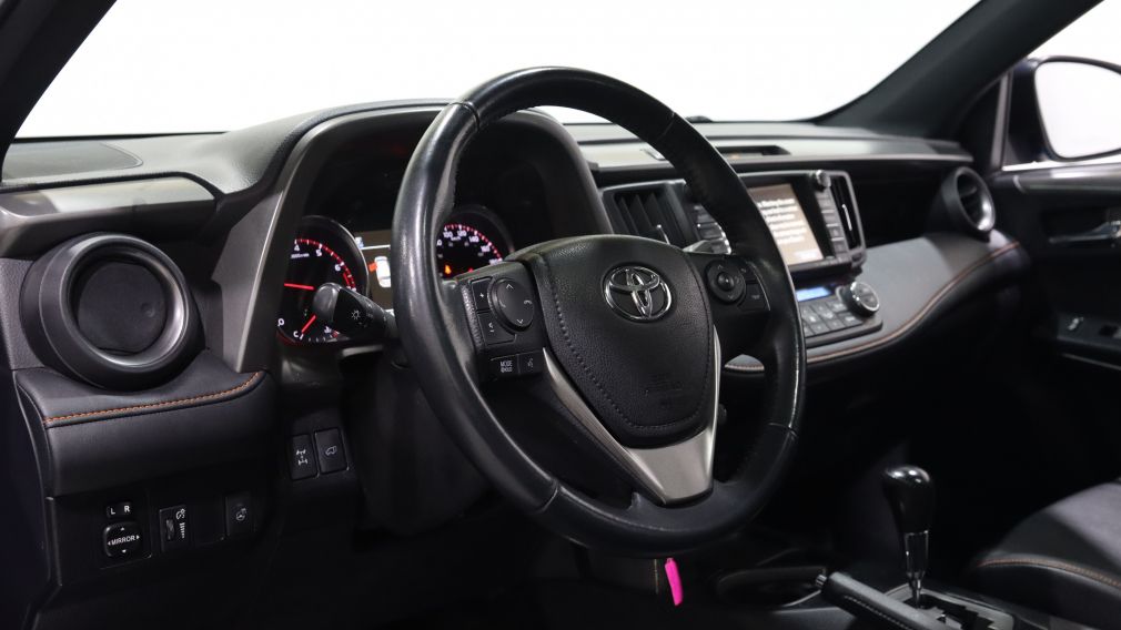 2016 Toyota Rav 4 SE AWD AUTO A/C GR ELECT MAGS CUIR TOIT NAVIGATION #9