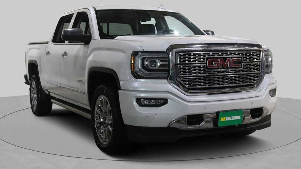 2018 GMC Sierra 1500 Denali 4x4 AUTO AC GR ELEC MAGS TOIT CAM RECULE BL #0