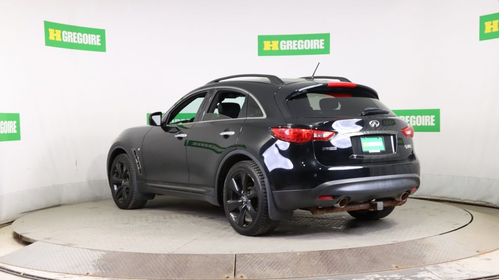 2015 Infiniti QX70 SPORT AUTO A/C CUIR TOIT NAV MAGS CAM RECUL #4