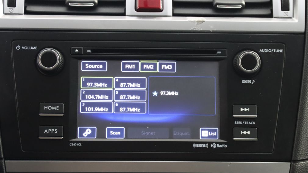 2015 Subaru Legacy 2.5i A/C GR ELECT CAM RECUL BLUETOOTH #18