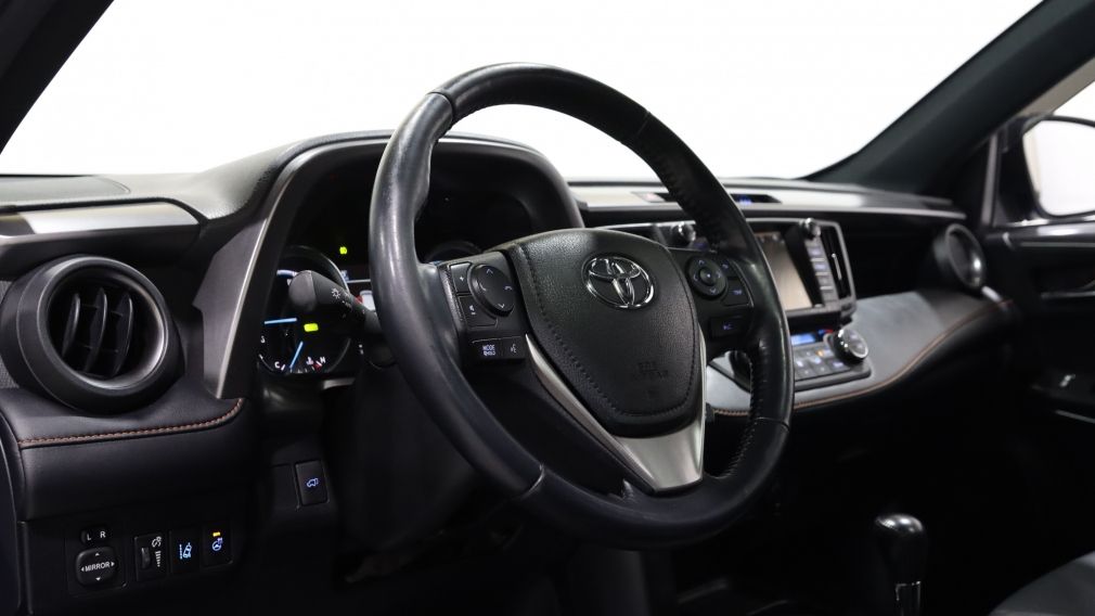 2018 Toyota Rav 4 Hybrid SE AWD AUTO A/C GR ELECT MAGS CUIR TOIT NAV #9