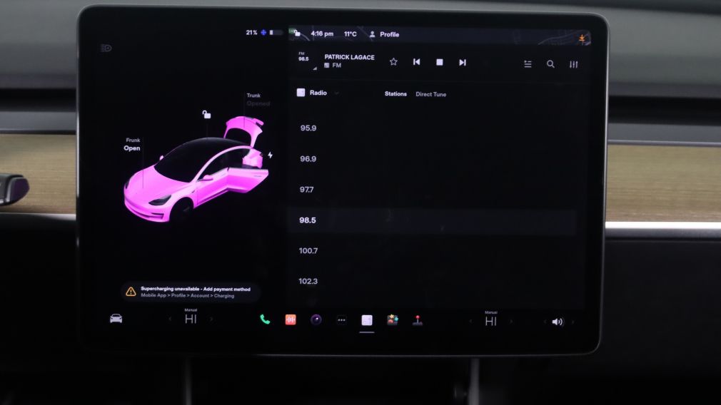 2019 Tesla Model 3 STANDARD AUTO A/C CUIR TOIT MAGS CAM RECUL #19