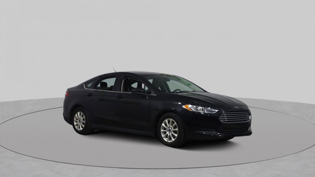 2015 Ford Fusion S AUTO A/C GR ELECT MAGS CAM RECUL BLUETOOTH #0