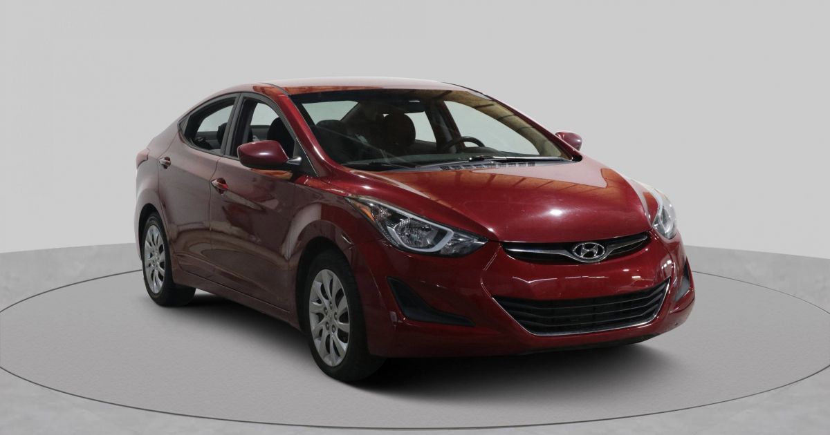 Hyundai Elantra 2016 GL AUTO A/C GR ELECT BLUETOOTH usagée et d ...