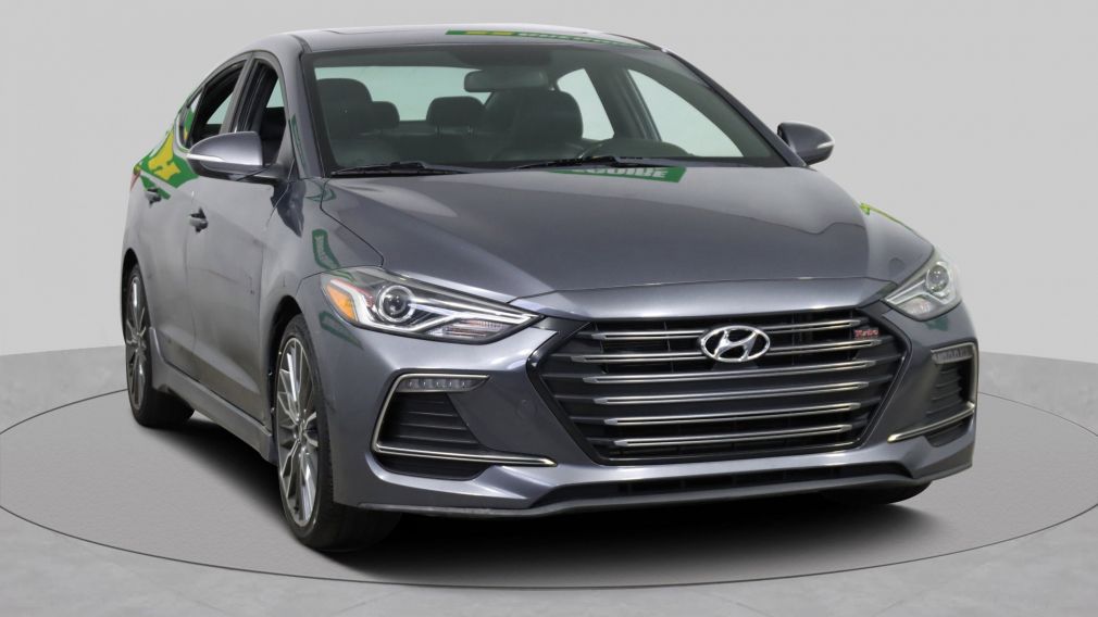 2018 Hyundai Elantra SPORT A/C CUIR TOIT MAGS CAM RECUL BLUETOOTH #0