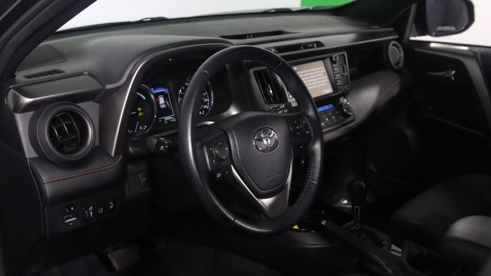 2017 Toyota RAV4 Hybrid SE AUTO A/C CUIR TOIT MAGS CAM RECUL BLUETOOTH #8