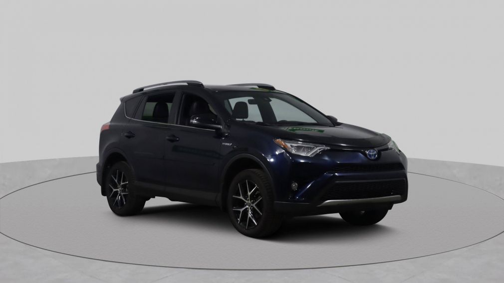 2017 Toyota RAV4 Hybrid SE AUTO A/C CUIR TOIT MAGS CAM RECUL BLUETOOTH #0