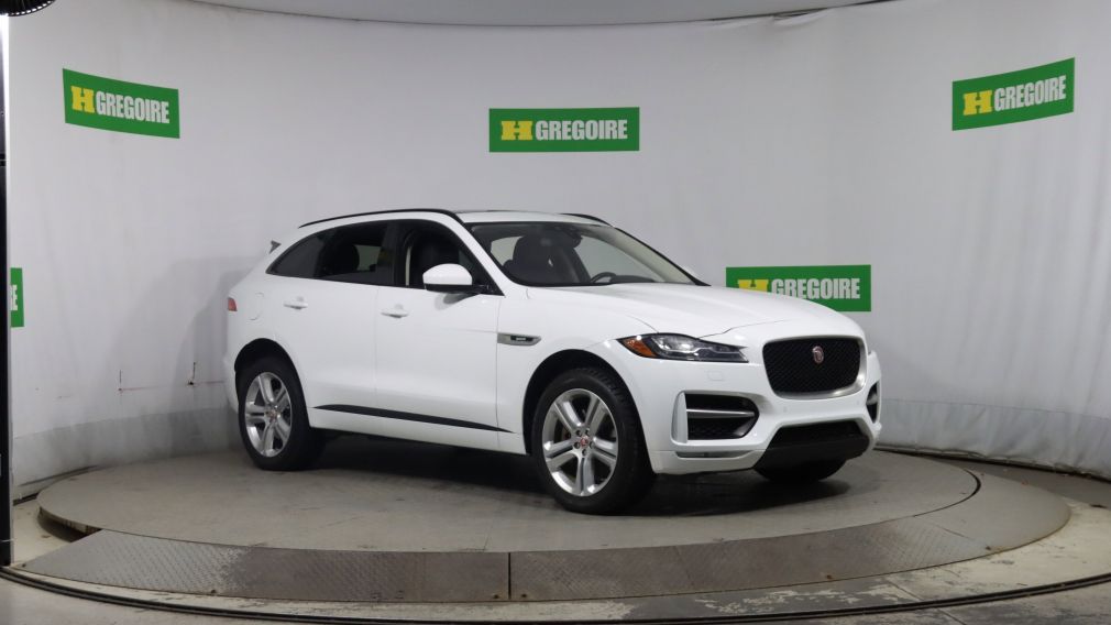 2017 Jaguar F PACE 35t R-SPORT AUTO A/C CUIR TOIT NAV MAGS CAM RECUL #0