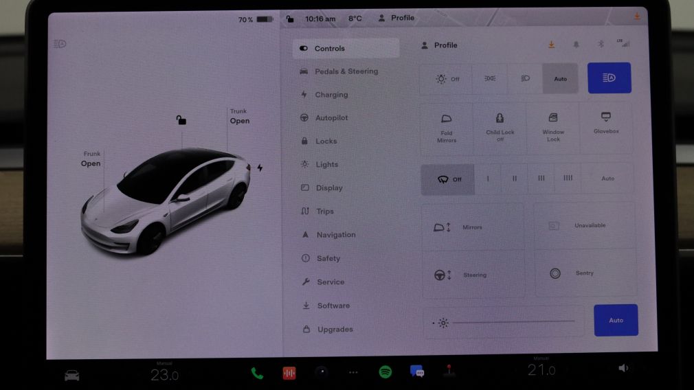 2020 Tesla Model 3 Standard Range Plus GR ELECT BLUETOOTH toit naviga #16