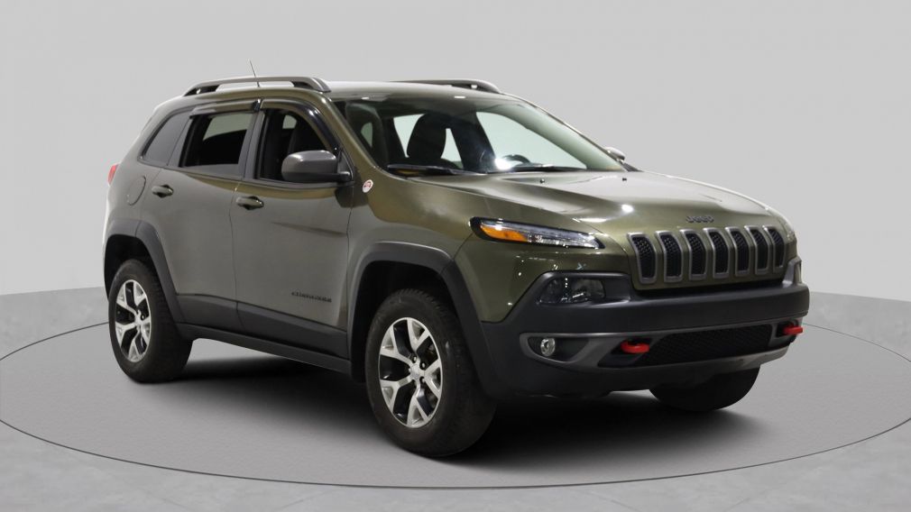 2015 Jeep Cherokee Trailhawk AWD AUTO A/C GR ELECT MAGS CUIR NAVIGATI #0