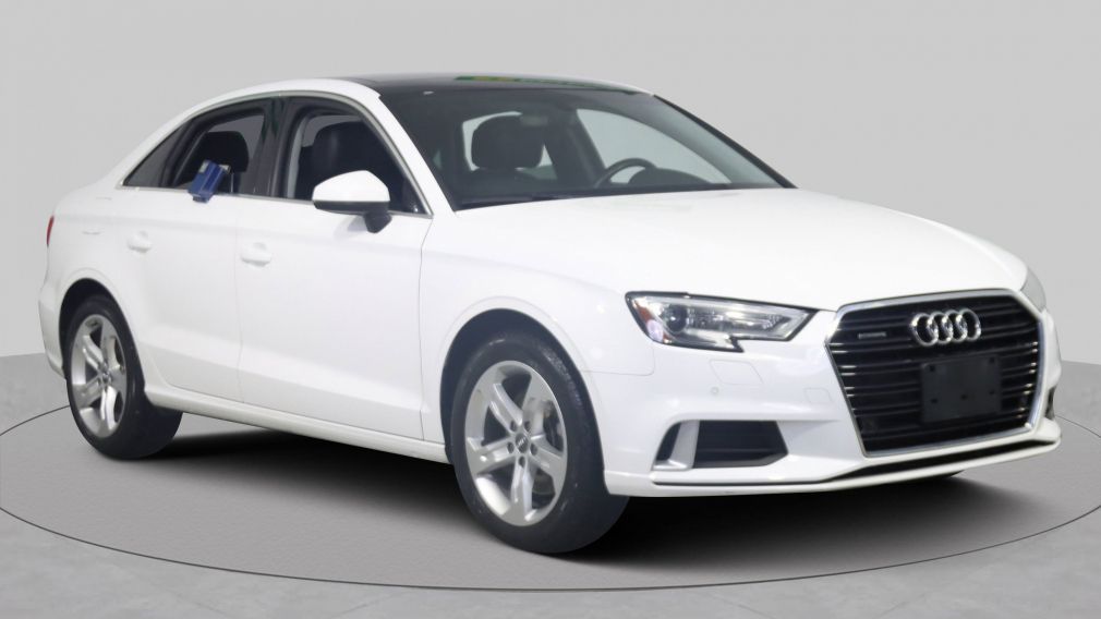 2017 Audi A3 2.0T KOMFORT AUTO A/C CUIR TOIT MAGS BLUETOOTH #0