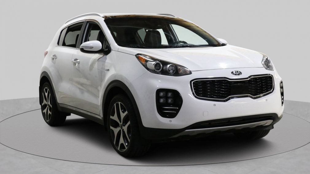 2017 Kia Sportage SX TURBO AUTO A/C GR ELECT MAGS CAM RECUL BLUETOOT #0