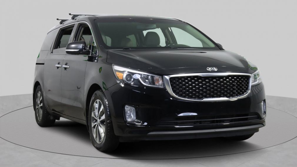 2018 Kia Sedona SX+ 7 PASSAGERS AUTO A/C CUIR MAGS CAM RECUL #0