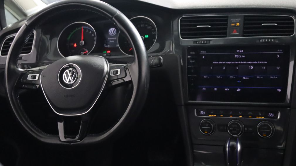 2017 Volkswagen e Golf COMFORTLINE AUTO A/C CUIR GR ELECT MAGS CAM RECUL #20