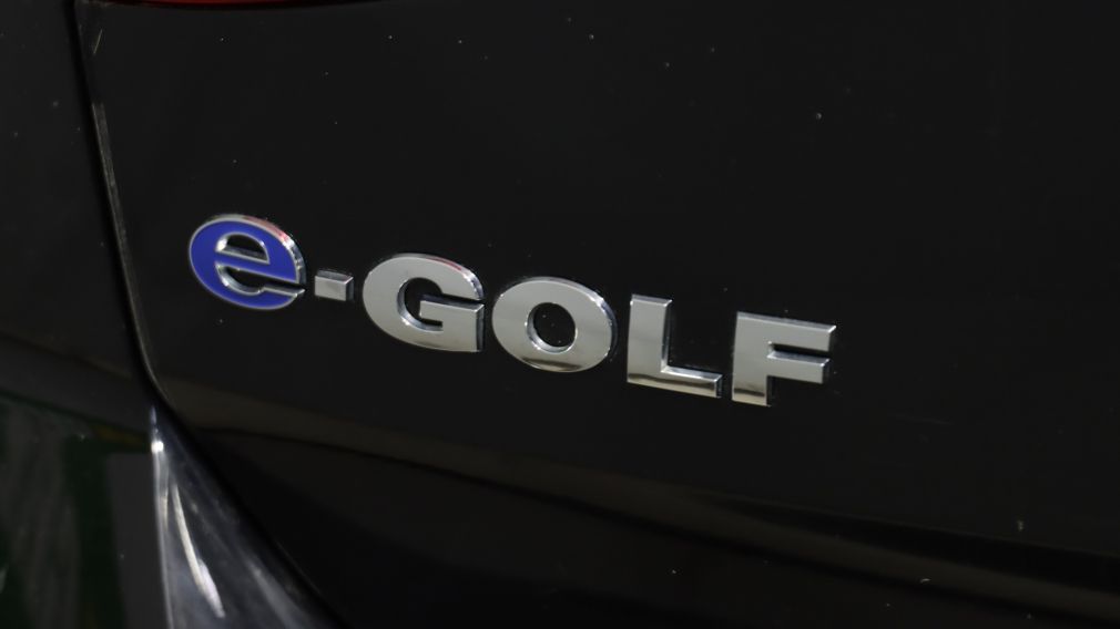 2017 Volkswagen e Golf COMFORTLINE AUTO A/C CUIR GR ELECT MAGS CAM RECUL #10