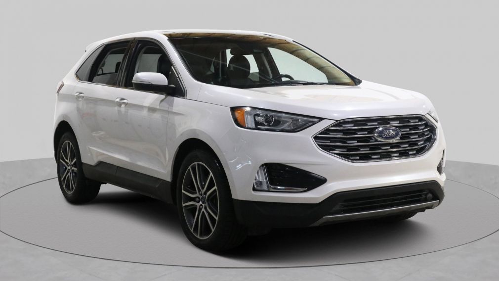 2019 Ford EDGE Titanium AWD AUTO AC GR ELECT TOIT MAGS CAMERA REC #0