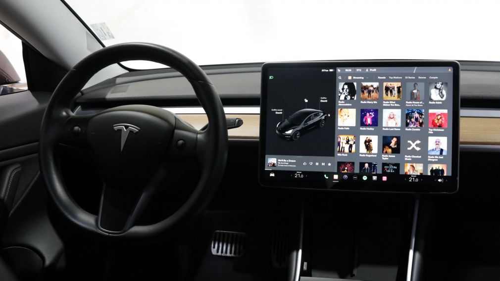 2019 Tesla Model 3 Long Range AWD AUTO AC GR ELECT MAGS CAMERA RECUL #14