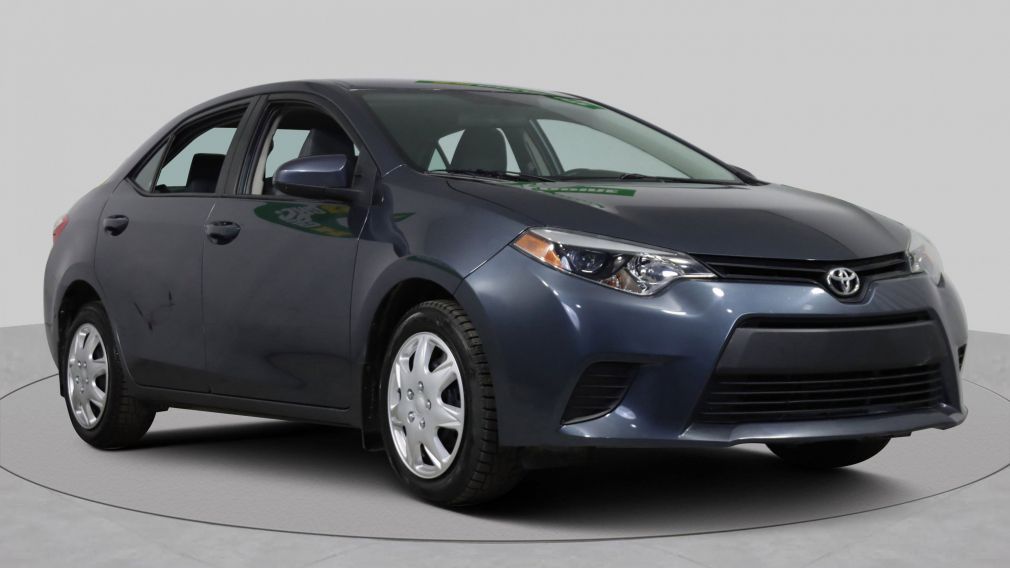 2016 Toyota Corolla CE AUTO A/C GR ÉLECT BLUETOOTH #0