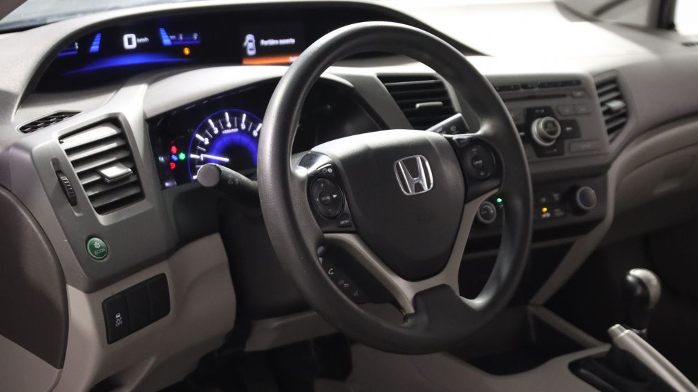2012 Honda Civic LX MANUELLE A/C GR ELECT BLUETOOTH CRUISE CONTROL #8