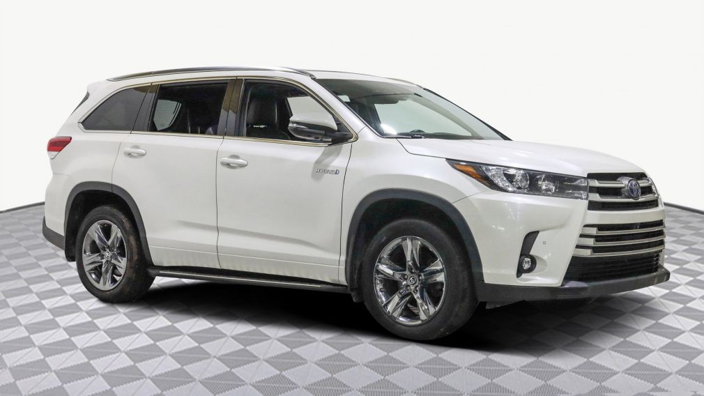 2019 Toyota Highlander HYBRID LIMITED AWD CUIR TOIT 7 PASSAGERS #0