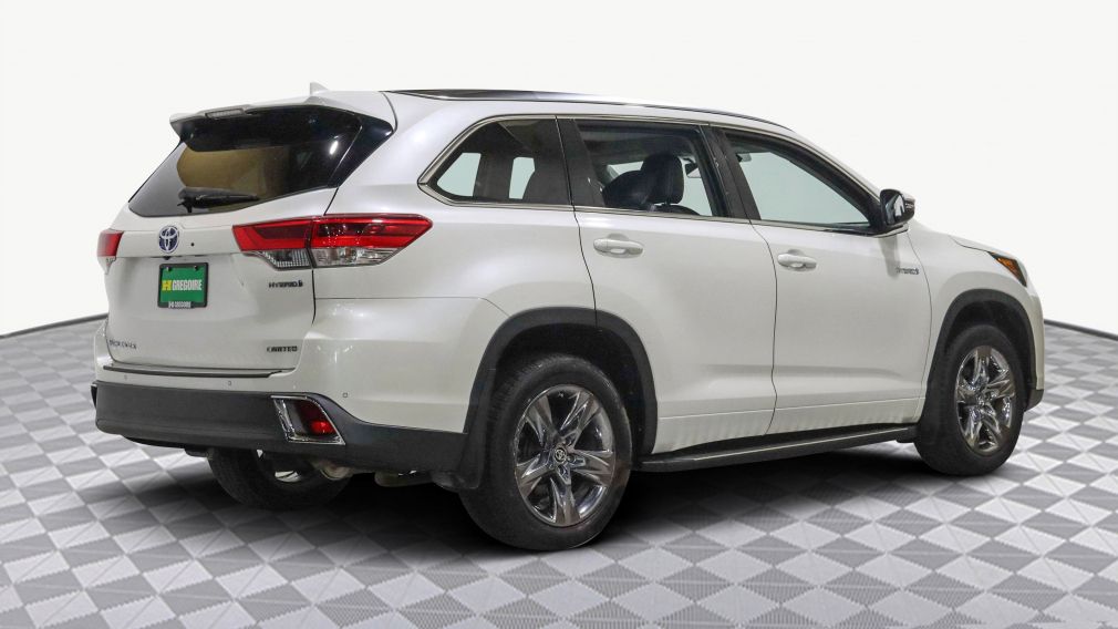 2019 Toyota Highlander HYBRID LIMITED AWD CUIR TOIT 7 PASSAGERS #7