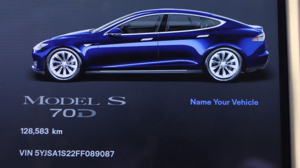 2015 Tesla Model S 70D AWD #14