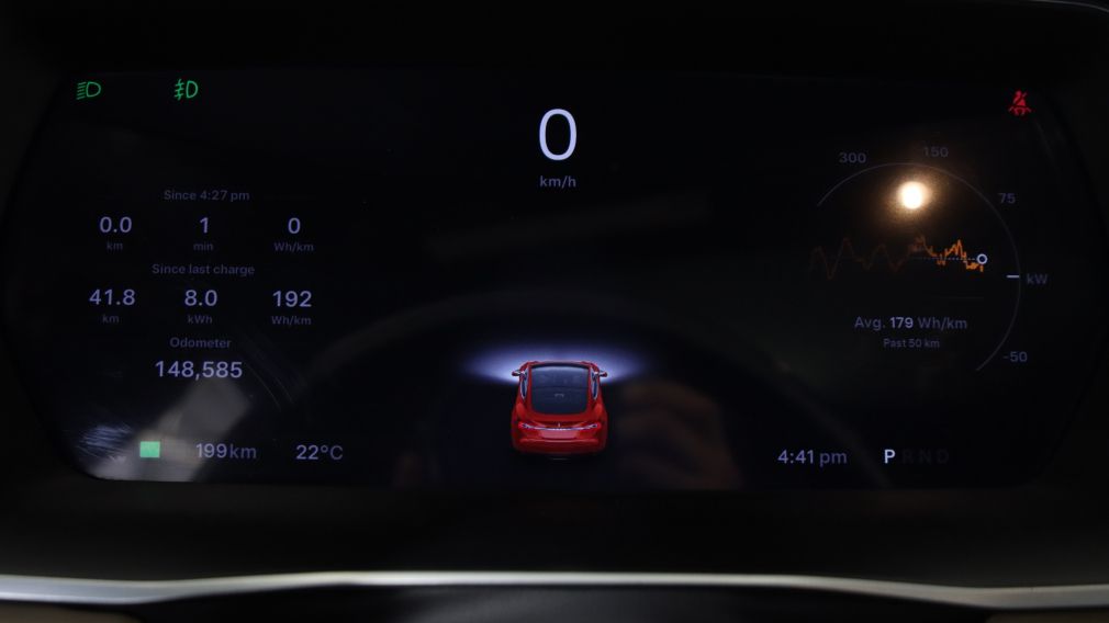 2016 Tesla Model S 90D AWD CUIR TOIT PANO MAGS #35