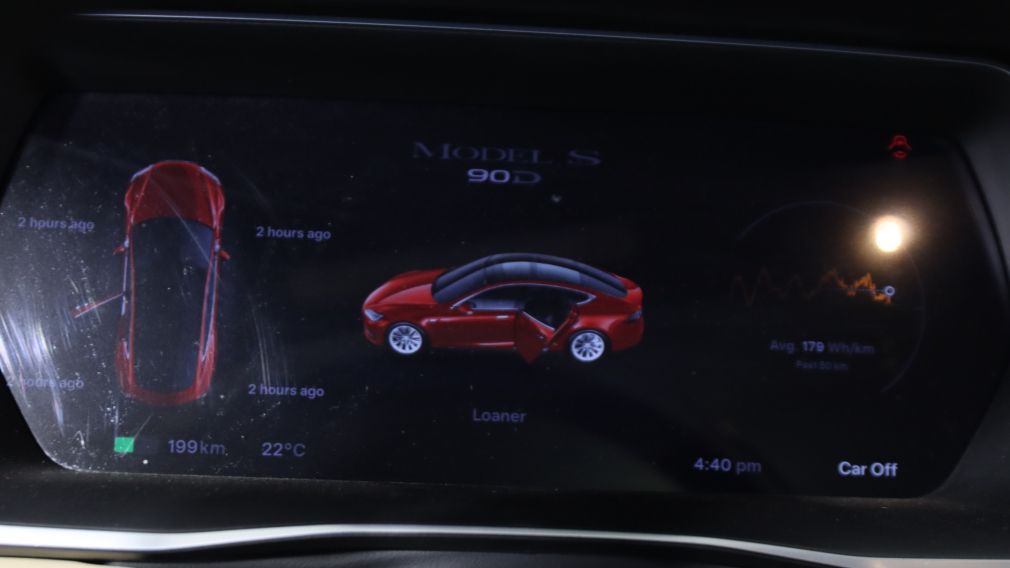 2016 Tesla Model S 90D AWD CUIR TOIT PANO MAGS #26