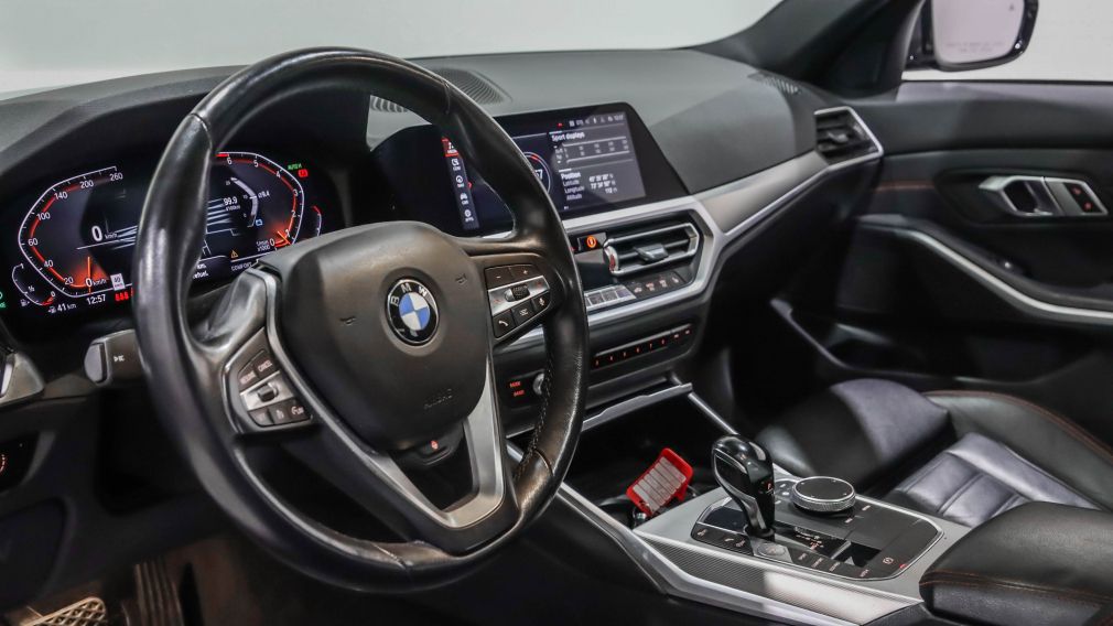 2019 BMW 330I 330i xDrive AWD AUTO A/C GR ELECT MAGS CUIR TOIT N #24