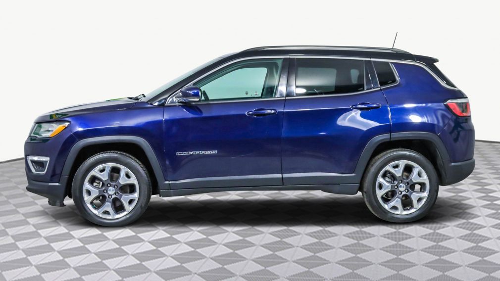 2018 Jeep Compass LIMITED AUTO A/C CUIR GR ELECT MAGS CAM RECUL BLUE #4