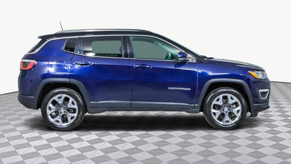 2018 Jeep Compass LIMITED AUTO A/C CUIR GR ELECT MAGS CAM RECUL BLUE #8