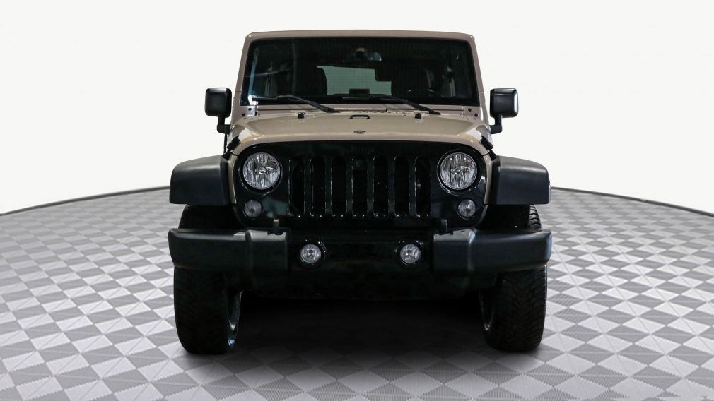 2016 Jeep Wrangler Unlimited WILLYS WHEELER 4WD AUTOMATIQUE  A/C COULEUR MOJAVE #2