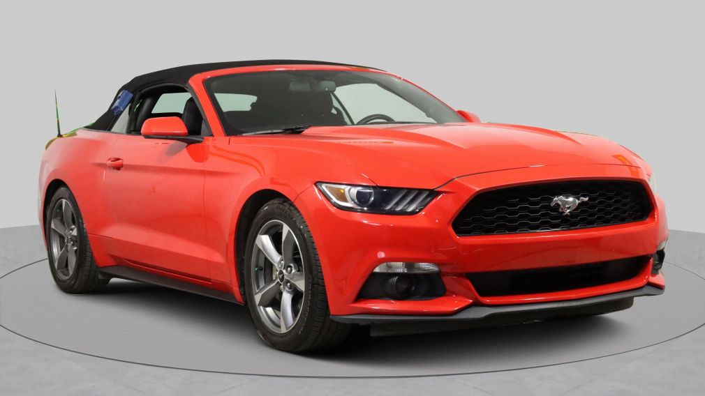 2016 Ford Mustang V6 AUTO A. CUIR TOIT MAGS CAM RECUL BLUETOOTH #0