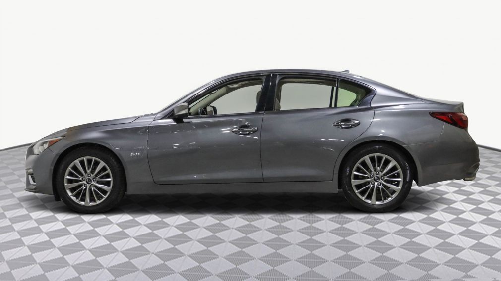 2018 Infiniti Q50 3.0t LUXE V6 TURBO AWD CUIR TOIT MAGS NAV #4