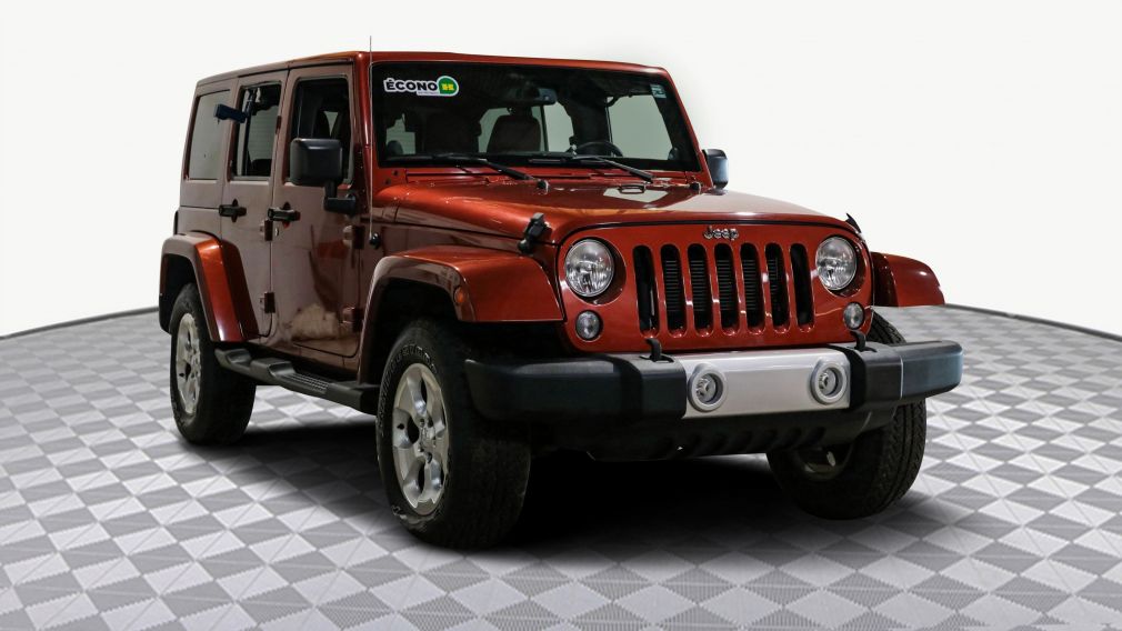 2014 Jeep Wrangler Unlimited Sahara #0