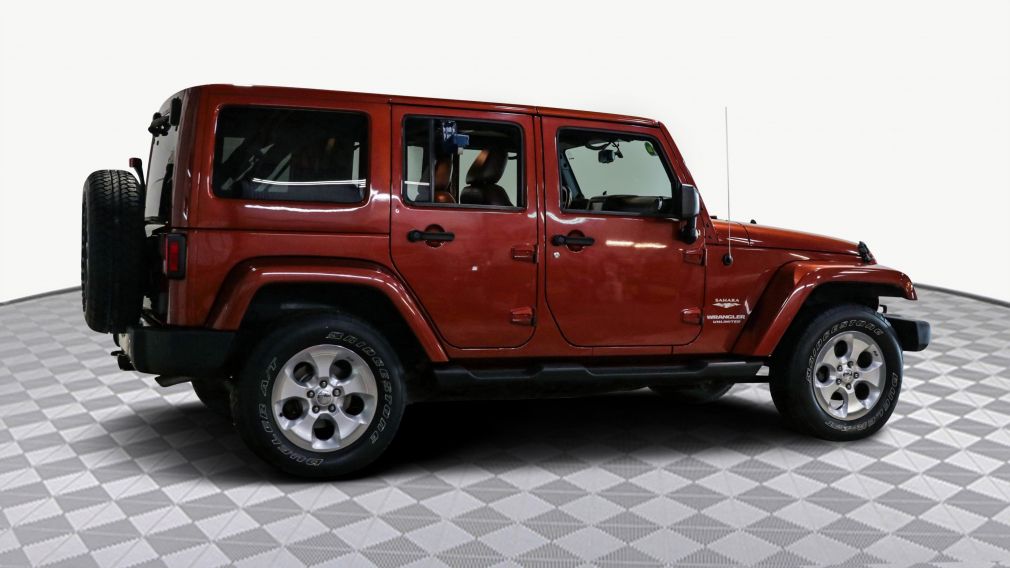 2014 Jeep Wrangler Unlimited Sahara #8