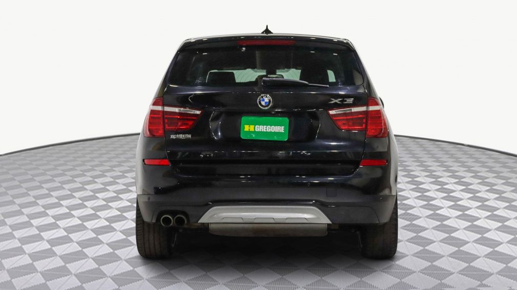 2016 BMW X3 xDrive28i AWD AUTO A/C GR ELECT MAGS CUIR TOIT NAV #6