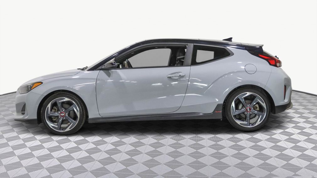 2020 Hyundai Veloster Turbo AUTO A/C GR ELECT MAGS CUIR TOIT CAMERA BLUE #4
