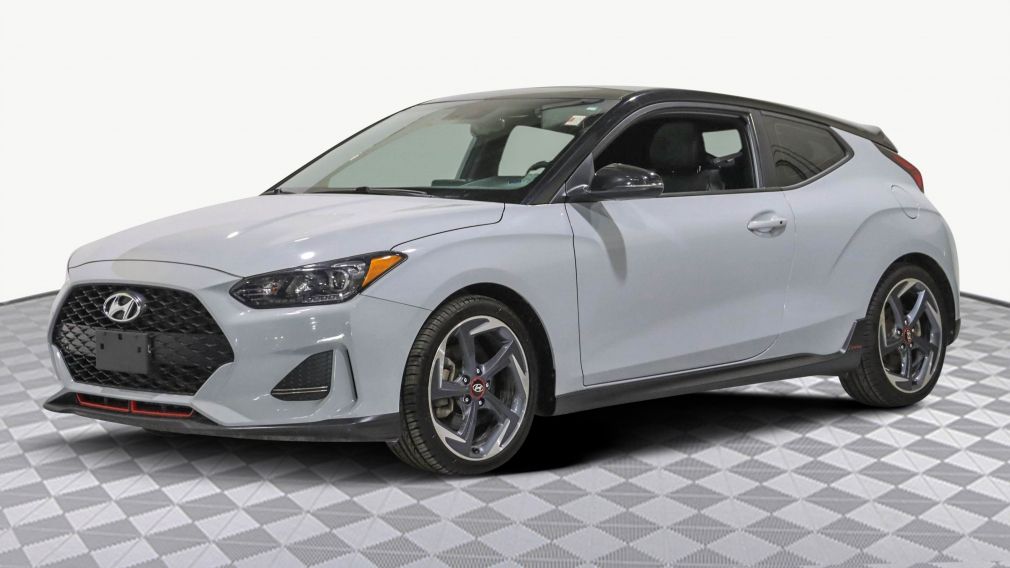 2020 Hyundai Veloster Turbo AUTO A/C GR ELECT MAGS CUIR TOIT CAMERA BLUE #3