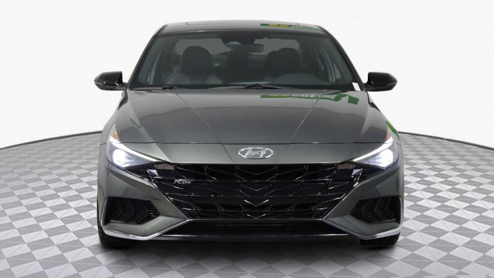 2022 Hyundai Elantra N LINE AUTO A/C TOIT GR ELECT CAM RECUL BLUETOOTH #2