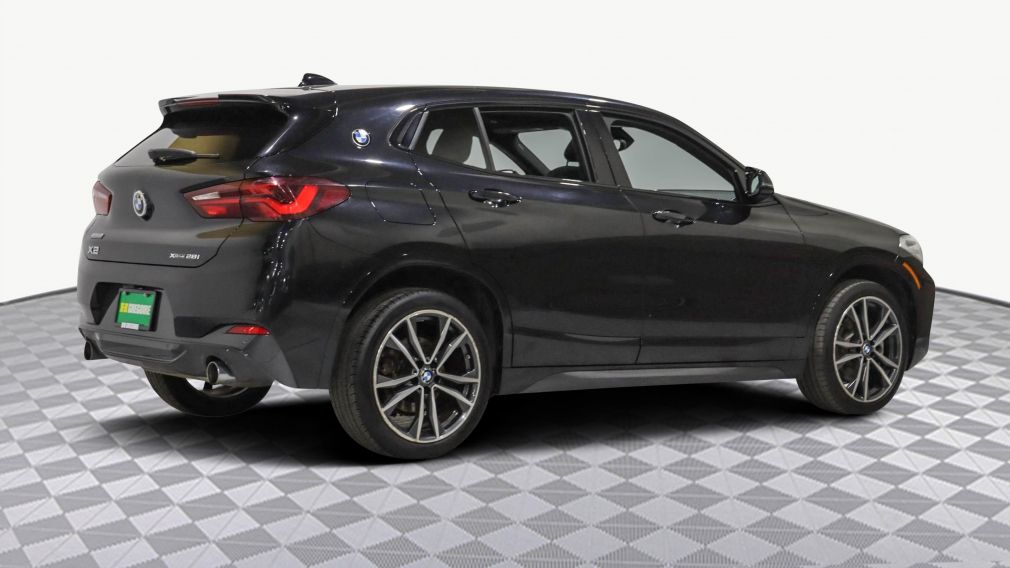 2022 BMW X2 xDrive28i AWD AUTO A/C GR ELECT MAGS CUIR TOIT NAV #7