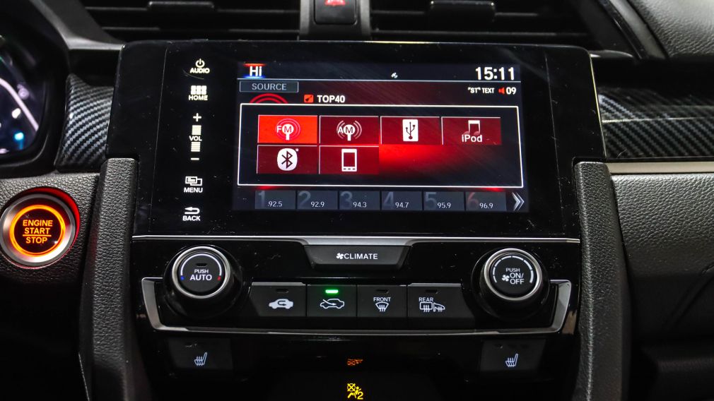 2018 Honda Civic Auto A/C GR ELECT Bluetooth camera de recul MAGS #14