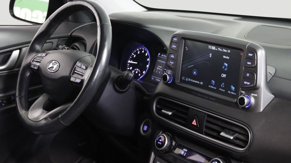 2019 Hyundai Kona ULTIMATE AUTO A/C CUIR TOIT NAV MAGS CAM RECUL BLU #12