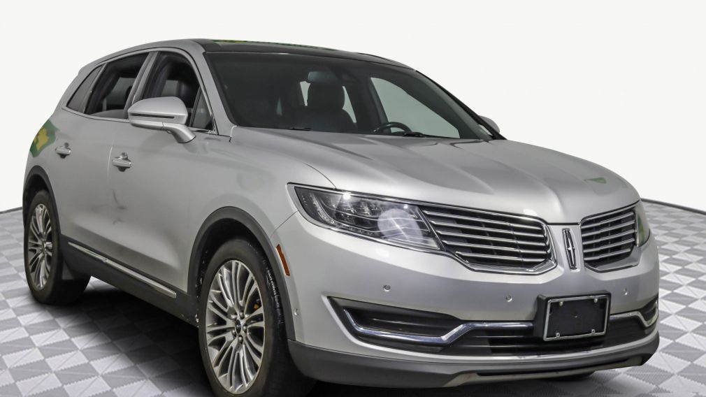 2016 Lincoln MKX Reserve  AUTO CUIR TOIT NAV GR ELECT MAGS CAM RECU #0