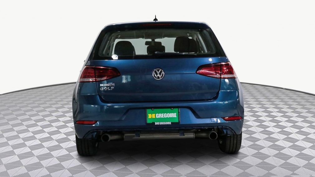 2019 Volkswagen Golf Comfortline AUTO AC GR ELEC MAGS CAM RECULE BLUETO #6